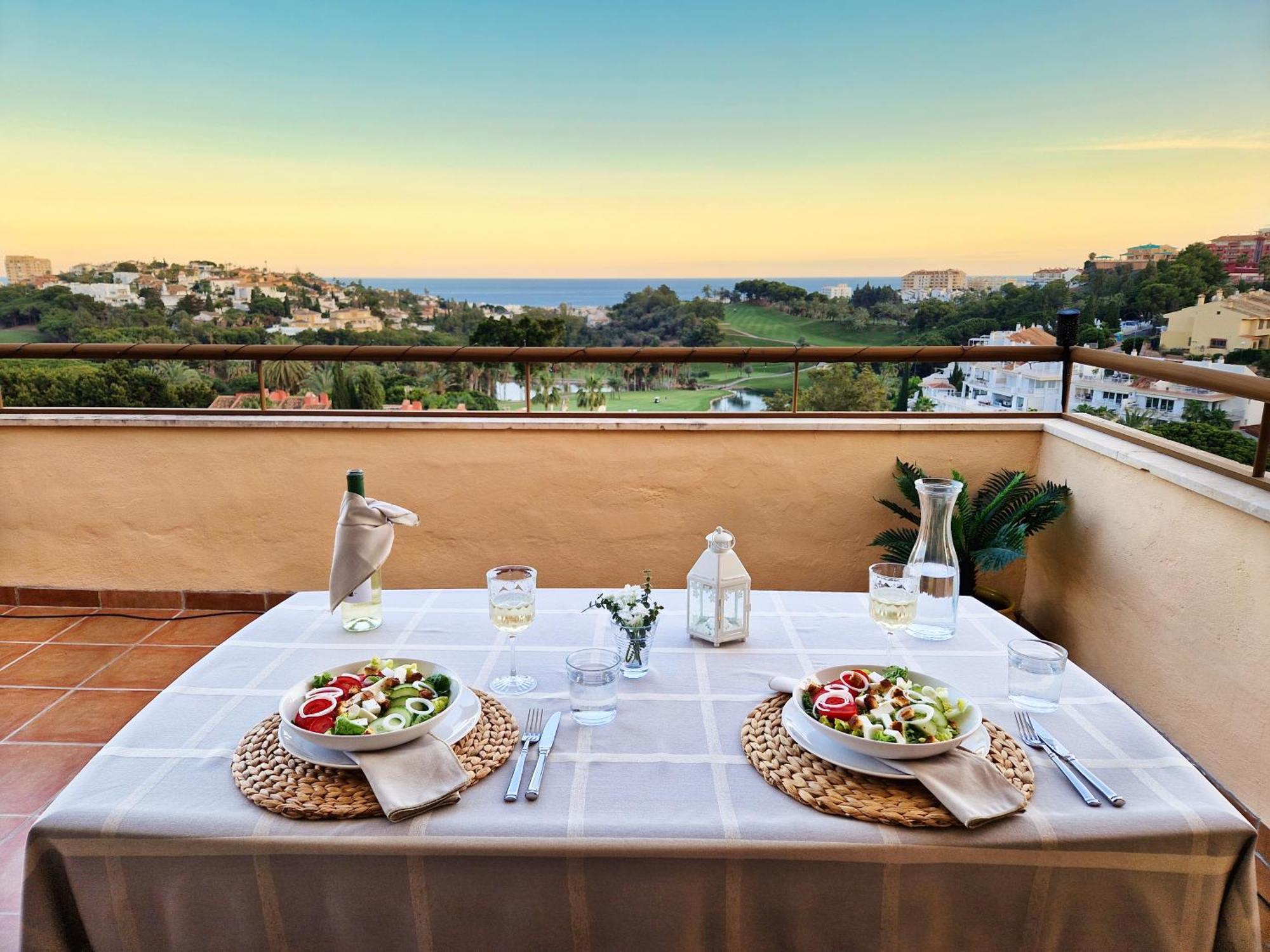 Penthouse Benalvistas Torregolf Seaview Lejlighed Benalmádena Eksteriør billede